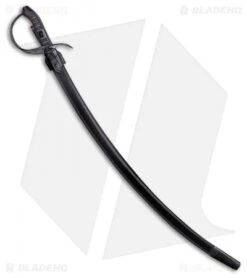 Cold Steel Lynn Thompson Saber W/ Leather Scabbard (32" Black) 88EBTS 5 Cold Steel Lynn Thompson Saber W/ Leather Scabbard (32" Black) 88EBTS -Pro Knife Depot Store Cold Steel Lynn Thompson Saber leather scabbard Satin BHQ 44179 er sheath