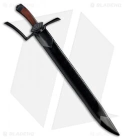 Cold Steel MAA Messer Sword W/ Rosewood Handle (22" Black) 88GMSSM 5 Cold Steel MAA Messer Sword W/ Rosewood Handle (22" Black) 88GMSSM -Pro Knife Depot Store Cold Steel MAA Messer Sword Rosewood Handle Black BHQ 44191 jr sheath