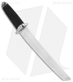 Cold Steel Magnum Tanto II Fixed Blade Knife (7.5" Satin San Mai) 35AC -Pro Knife Depot Store Cold Steel Magnum Tanto II Satin San Mai BHQ 80439 er side