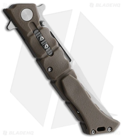 Cold Steel Medium Luzon Folding Pocket Knife Dark Earth Brown GFN (4" Satin) 4 Cold Steel Medium Luzon Folding Pocket Knife Dark Earth Brown GFN (4" Satin) - Image 2