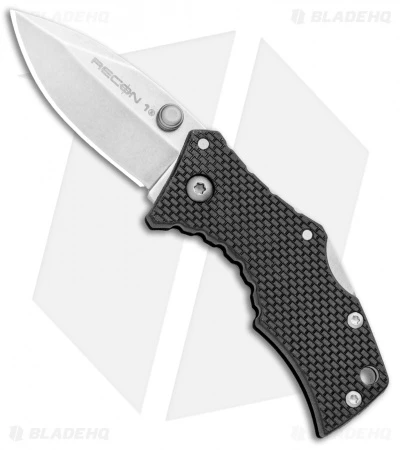 Cold Steel Micro Recon 1 Spear Point Tri-Ad Lock Knife (2" Stonewash) 27DS 3 Cold Steel Micro Recon 1 Spear Point Tri-Ad Lock Knife (2" Stonewash) 27DS