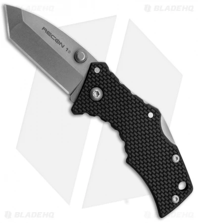 Cold Steel Micro Recon 1 Tanto Tri-Ad Lock Knife (2" Stonewash) 27DT 3 Cold Steel Micro Recon 1 Tanto Tri-Ad Lock Knife (2" Stonewash) 27DT