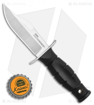 Cold Steel Mini Leatherneck Clip Point Fixed Blade Knife (3.5" Satin) 39LSAB 6 Cold Steel Mini Leatherneck Clip Point Fixed Blade Knife (3.5" Satin) 39LSAB - Image 4