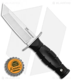 Cold Steel Mini Leatherneck Tanto Fixed Blade Knife (3.5" Satin) 39LSAA 9 Cold Steel Mini Leatherneck Tanto Fixed Blade Knife (3.5" Satin) 39LSAA -Pro Knife Depot Store Cold Steel Mini Leatherneck Tanto Fixed Blade Knife 3.5 Stonewash 39LSAA BHQ 121216 LS Bottlecap