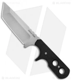 Cold Steel Mini Tac Tanto Neck Knife G-10 (3.75" Bead Blast) 49HTF