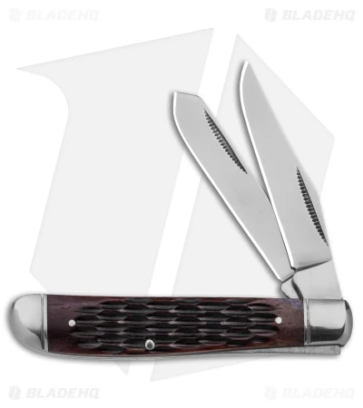 Cold Steel Mini Trapper Slip Joint Knife Jigged Bone (2.7" Satin) 3 Cold Steel Mini Trapper Slip Joint Knife Jigged Bone (2.7" Satin)