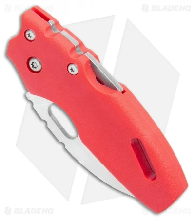 Cold Steel Mini Tuff Lite Tri-Ad Lock Knife Red (2" Satin) 20MTR 4 Cold Steel Mini Tuff Lite Tri-Ad Lock Knife Red (2" Satin) 20MTR - Image 2