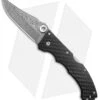 Cold Steel Night Force Lockback Knife Carbon Fiber/G-10 (4" Damascus) 63NF -Pro Knife Depot Store Cold Steel Night Force CF G 10 Damascus 63NF BHQ 52079 jr