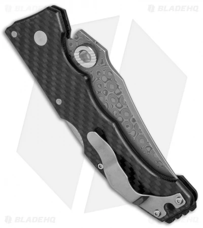 Cold Steel Night Force Lockback Knife Carbon Fiber/G-10 (4" Damascus) 63NF 5 Cold Steel Night Force Lockback Knife Carbon Fiber/G-10 (4" Damascus) 63NF - Image 3