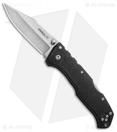 Cold Steel Pro Lite Clip Point Tri-Ad Lock Knife Black GFN (3.5" SW) CS-20NSC 3 Cold Steel Pro Lite Clip Point Tri-Ad Lock Knife Black GFN (3.5" SW) CS-20NSC