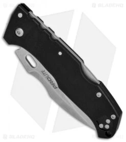 Cold Steel Pro Lite Sport Tri-Ad Lock Knife Black GFN (3.5" Stonewash) CS-20NU -Pro Knife Depot Store Cold Steel Pro Lite Pro GFN Black Sport 20NU BHQ 51991 jr spine
