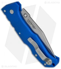 Cold Steel Pro Lite Clip Point Tri-Ad Lock Knife Blue GFN (3.5" Satin) 20NSCLU -Pro Knife Depot Store Cold Steel Pro Lite Pro GFN Blue Clip Point 20NSCLU BHQ 51989 jr side