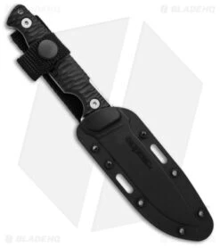 Cold Steel Razor Tek Fixed Blade Knife Black GFN (4" Satin) -Pro Knife Depot Store Cold Steel Razorback FB Knife Black GFN 4in Satin BHQ 140012 td sheath