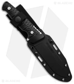 Cold Steel Razor Tek Fixed Blade Knife Black GFN (5" Satin) -Pro Knife Depot Store Cold Steel Razorback FB Knife Black GFN 5in Satin BHQ 139986 td sheath