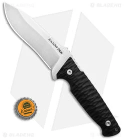 Cold Steel Razor Tek Fixed Blade Knife Black GFN (5" Satin) -Pro Knife Depot Store Cold Steel Razorback FB Knife Black GFN 5in Satin BHQ 139986 td size jr