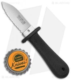 Cold Steel Ready Edge Fixed Blade Neck Knife (2" Satin Full Serr) 42NS -Pro Knife Depot Store Cold Steel Ready Edge Neck Knife Satin Full Serr 42NS BHQ 71279 jr bottlecap