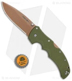 Cold Steel Recon 1 Spear Point Lockback Knife Desert Warrior G-10 (4" Copper) -Pro Knife Depot Store Cold Steel Recon 1 SP LB Desert Warrior 27UAS BHQ 100069 jr bottlecap