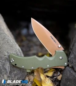Cold Steel Recon 1 Spear Point Lockback Knife Desert Warrior G-10 (4" Copper) -Pro Knife Depot Store Cold Steel Recon 1 Spear Point Lockback Knife Desert Warrior G 10 Copper BHQ 100069 kp cave web