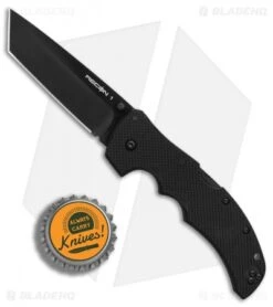 Cold Steel Recon 1 Tanto Lockback Knife G-10 (4" Black CPM-S35VN) 27BT -Pro Knife Depot Store Cold Steel Recon 1 Tanto G10 black BHQ 80755 er bottlecap