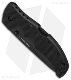 Cold Steel Recon 1 Tanto Lockback Knife G-10 (4" Black CPM-S35VN) 27BT -Pro Knife Depot Store Cold Steel Recon 1 Tanto G10 black BHQ 80755 er spine