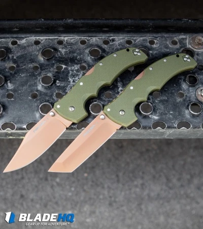 Cold Steel Recon 1 Clip Point Lockback Knife Desert Warrior G-10 (4" Copper) 7 Cold Steel Recon 1 Clip Point Lockback Knife Desert Warrior G-10 (4" Copper) - Image 5