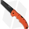 Cold Steel Recon 1 Tanto Lockback Knife Orange G-10 (4" Black) -Pro Knife Depot Store Cold Steel Recon 1 Tanto Point Plain Edge Orange Black BHQ 176947 jr