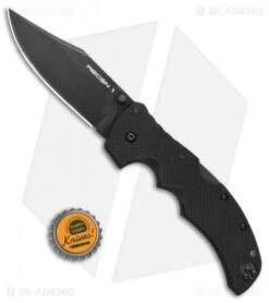 Cold Steel Recon 1 Clip Point Lockback Knife G-10 (4" Black CPM-S35VN) 27BC -Pro Knife Depot Store Cold Steel Recon 1 clip point black G10 black BHQ 80754 er bottlecap jr