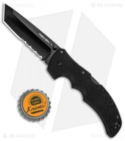 Cold Steel Recon I Tanto Point Lockback Knife (4" Black Serr) 27BTH 9 Cold Steel Recon I Tanto Point Lockback Knife (4" Black Serr) 27BTH -Pro Knife Depot Store Cold Steel Recon I Tanto Point LB Black Serr BHQ 6886 jr bottlecap