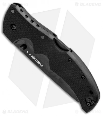 Cold Steel Recon I Tanto Point Lockback Knife (4" Black Serr) 27BTH 4 Cold Steel Recon I Tanto Point Lockback Knife (4" Black Serr) 27BTH - Image 2