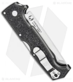 Cold Steel SR1 Lite Tanto Tri-Ad Lock Knife Black Griv-Ex (4" Satin) 62K1A -Pro Knife Depot Store Cold Steel SR1 Lite Tanto Tri Ad Lock Knife Black Griv Ex Satin 62K1A BHQ 106723 kp back