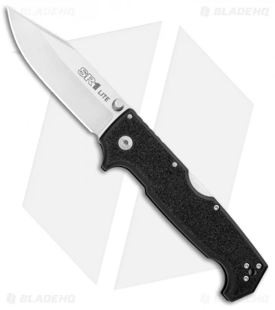 Cold Steel SR1 Lite Tri-Ad Lock Knife Black Griv-Ex (4" Satin) 62K1 3 Cold Steel SR1 Lite Tri-Ad Lock Knife Black Griv-Ex (4" Satin) 62K1