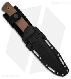 Cold Steel SRK Search Rescue Fixed Blade Knife Tan Polymer (6" Black ) 8 Cold Steel SRK Search Rescue Fixed Blade Knife Tan Polymer (6" Black ) -Pro Knife Depot Store Cold Steel SRK Search Rescue FB Knife Tan Polymer 6in Black BHQ 158054 td side