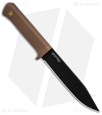 Cold Steel SRK Search Rescue Fixed Blade Knife Tan Polymer (6" Black ) 4 Cold Steel SRK Search Rescue Fixed Blade Knife Tan Polymer (6" Black ) - Image 2