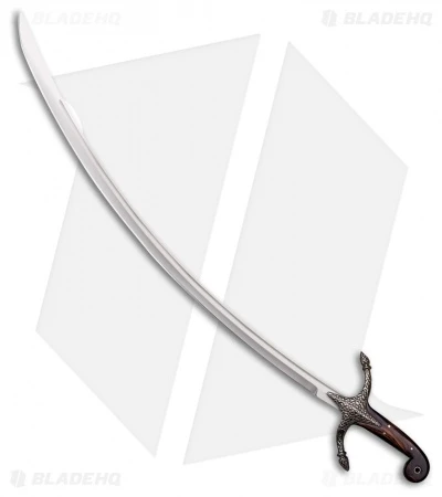 Cold Steel Scimitar Sword W/ Rosewood Handle (32" Satin) 88SYS 3 Cold Steel Scimitar Sword W/ Rosewood Handle (32" Satin) 88SYS