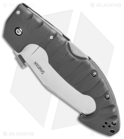 Cold Steel Spartan Kopis Tri-Ad Lockback Knife Gray (4.5" SW Serr AUS 10A) 4 Cold Steel Spartan Kopis Tri-Ad Lockback Knife Gray (4.5" SW Serr AUS 10A) - Image 2