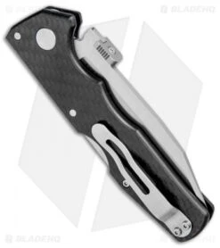 Cold Steel Storm Cloud Tri-Ad Lock Knife G-10/CF (3.5" Satin 20CV) 21TU 8 Cold Steel Storm Cloud Tri-Ad Lock Knife G-10/CF (3.5" Satin 20CV) 21TU -Pro Knife Depot Store Cold Steel Storm Cloud Tri Ad Lock G 10 CF Satin 21TU BHQ 80424 jr side