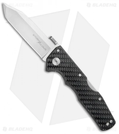 Cold Steel Storm Cloud Tri-Ad Lock Knife G-10/CF (3.5" Satin 20CV) 21TU 3 Cold Steel Storm Cloud Tri-Ad Lock Knife G-10/CF (3.5" Satin 20CV) 21TU