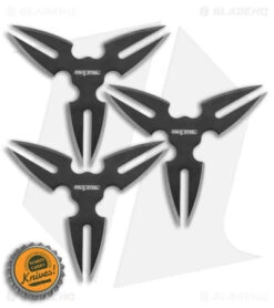 Cold Steel Throwing Stars Black Stainless Steel (3 Pack) 15STR3PK 11 Cold Steel Throwing Stars Black Stainless Steel (3 Pack) 15STR3PK -Pro Knife Depot Store Cold Steel Throwing Stars 3 Pack BHQ 176997 jr bottlecap