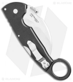 Cold Steel Tiger Claw Karambit Lockback Knife (3.25" Satin CPM-S35VN) 22C 8 Cold Steel Tiger Claw Karambit Lockback Knife (3.25" Satin CPM-S35VN) 22C -Pro Knife Depot Store Cold Steel Tiger Claw Karambit Lockback Knife Satin CPM S35VN 22C BHQ 105930 kp back