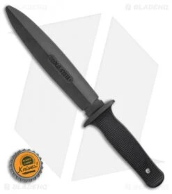 Cold Steel Trainer Fixed Blade Knife (6.3" Black) 92R10D -Pro Knife Depot Store Cold Steel Trainer Fixed Blade Knife 6.3 Black 92R10D BHQ 44319 LS Bottlecap