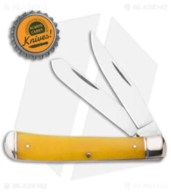 Cold Steel Trapper Slip Joint Knife Yellow Bone (3.3" Satin) -Pro Knife Depot Store Cold Steel Trapper SJ Yellow Bone Satin BHQ 140034 jr bottlecap