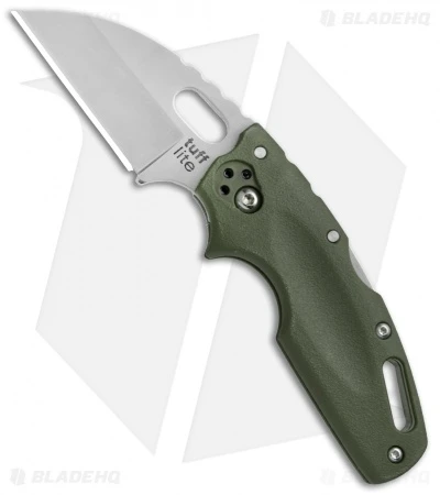 Cold Steel Tuff Lite Tri-Ad Lock Knife OD Green (2.5" Satin) 20LTG 3 Cold Steel Tuff Lite Tri-Ad Lock Knife OD Green (2.5" Satin) 20LTG