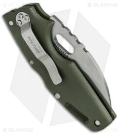Cold Steel Tuff Lite Tri-Ad Lock Knife OD Green (2.5" Satin) 20LTG 8 Cold Steel Tuff Lite Tri-Ad Lock Knife OD Green (2.5" Satin) 20LTG -Pro Knife Depot Store Cold Steel Tuff Lite Tri Ad OD Green 20LTG BHQ 51977 jr side