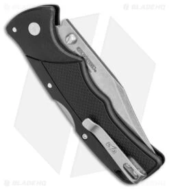 Cold Steel Verdict Clip Point Tri-Ad Lock Knife Black GFN (3" Stonewash) -Pro Knife Depot Store Cold Steel Verdict Tri Ad CP Black GFN SW BHQ 139973 jr side