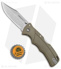 Cold Steel Verdict Clip Point Tri-Ad Lock Knife FDE GFN (3" Stonewash) 9 Cold Steel Verdict Clip Point Tri-Ad Lock Knife FDE GFN (3" Stonewash) -Pro Knife Depot Store Cold Steel Verdict Tri Ad CP FDE GFN SW BHQ 139974 jr bottlecap