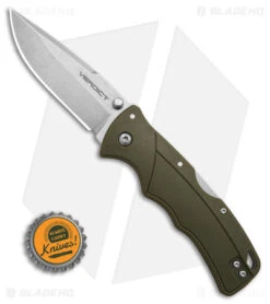 Cold Steel Verdict Tri-Ad Lock Knife Spear Point OD Green GFN (3" SW) -Pro Knife Depot Store Cold Steel Verdict Tri Ad Lock Knife Spear Point OD Green GFN 3in SW BHQ 139978 td size