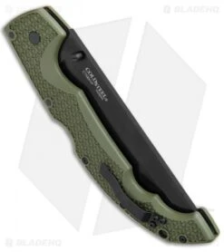 Cold Steel Voyager L.E. Rawles Tanto Tri-Ad Lock Knife Green (5.5" SW) 29UXTGH -Pro Knife Depot Store Cold Steel Voyager L.E. Rawies Tanto Tri Ad LB SW 29UXTGH BHQ 44020 jr side
