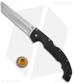 Cold Steel Voyager XL Tanto Tri-Ad Lockback Knife (5.5" SW Full Serr) 29TXCTS -Pro Knife Depot Store Cold Steel Voyager XL Tanto Tri Ad LB SW Full Serr 29TXCTS BHQ 44017 jr bottlecap