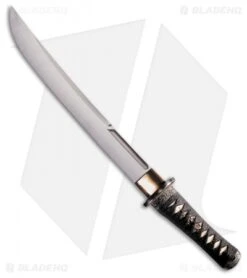 Cold Steel Warrior Series O Tanto Sword W/ Rayskin Iron Handle (12" Satin) 88BT