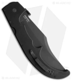 Cold Steel Espada Extra Large Lockback Knife G-10 (7.5" Black) 62MGCBKBK -Pro Knife Depot Store Cold Steel XL G 10 Espada 10A Black Black BHQ 158055 jr side